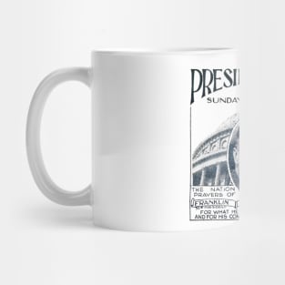 1933 Franklin Roosevelts President's Day Mug